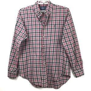 Ralph Lauren Plaid Shirt Classic Fit Mens Medium